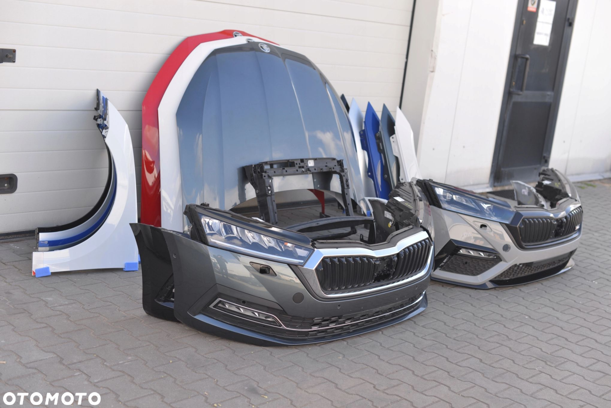 MASKA ZDERZAK RS GRILL BŁOTNIK LAMPA PAS BELKA SKODA OCTAVIA 4 IV 2020-2024 - 3