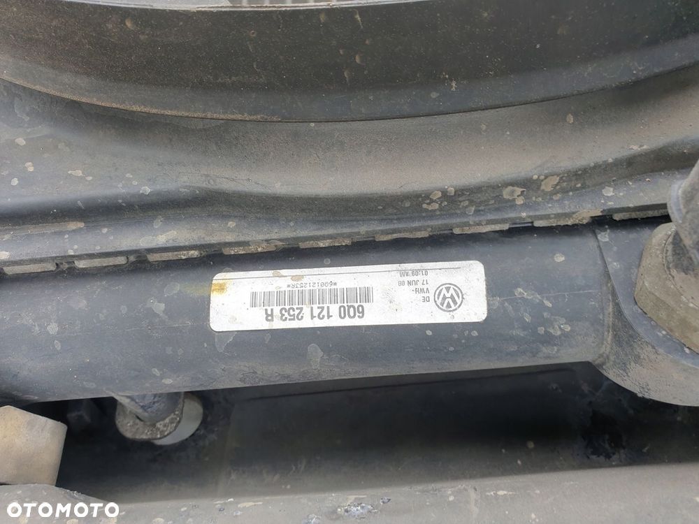 PAS PRZEDNI WZMOCNIENIE CZOŁOWE KOMPLET CHŁODNIC SKODA FABIA II 1.4 TDI - 7