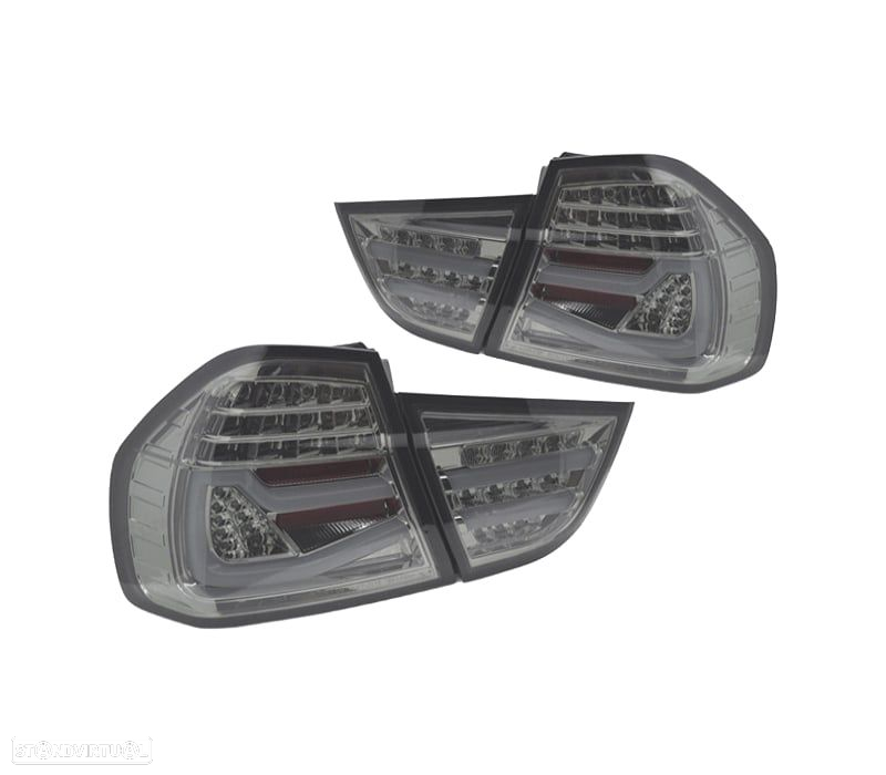 FAROLINS PARA BMW E90 09-11 LED FUMADOS - 2