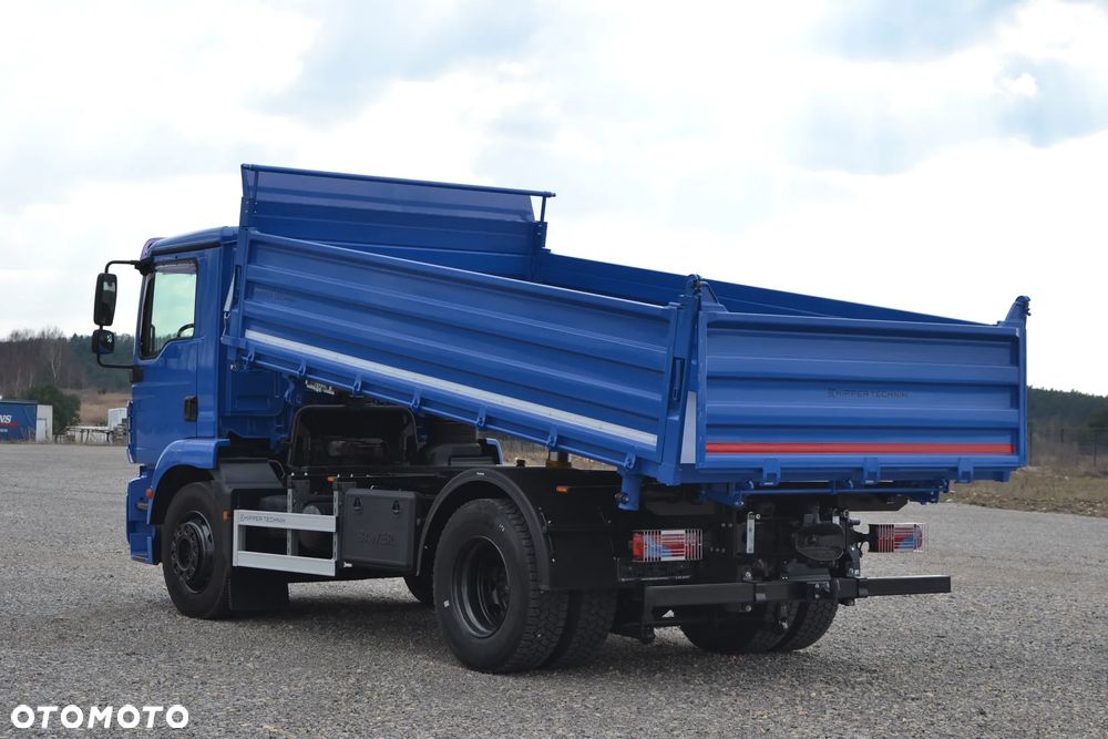 MAN TGM 18.290 18.340 Nowy 3-stronny WYWROT Kiper Wywrotka Manual Klima Blokada mostu TGL Axor Antos TGS - 7