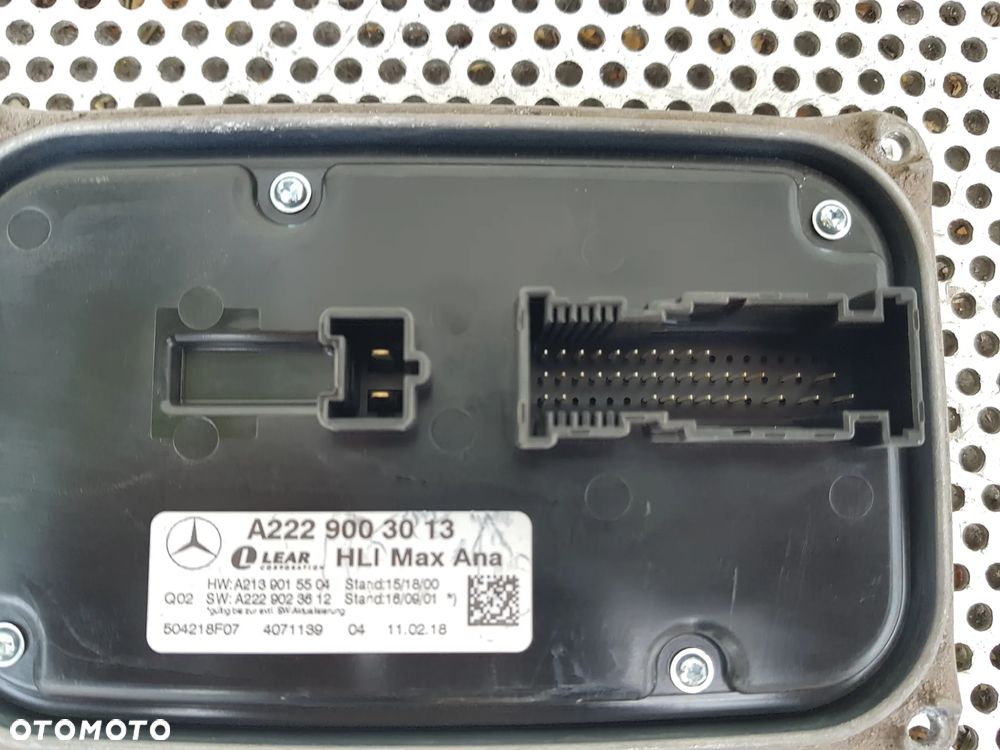 Mercedes W213 E W222 S W257 CLS Przetwornica Sterownik Moduł LED - 3