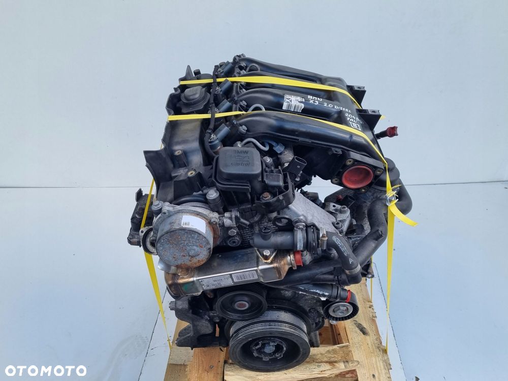 SILNIK KOMPLET BMW X3 E83 2.0 D DIESEL 150KM 167tyś M47D20 204D4 - 1