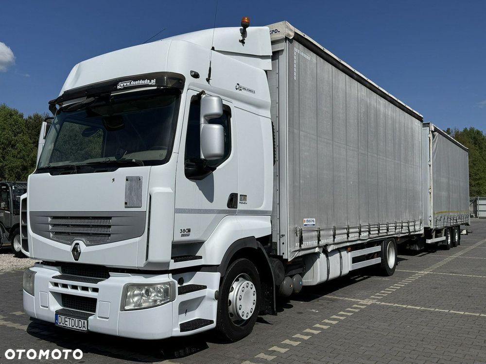 Renault Premium 380 DXi Euro 5 Firana 19 Palet Dach Zsuwany 18ton DMC - 5