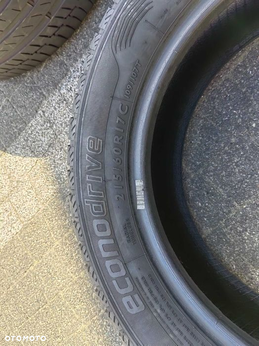 215/60r17c 109/107T Dunlop EcoDrive Lato Para T5 T6 Trafic Vivaro BUS - 5