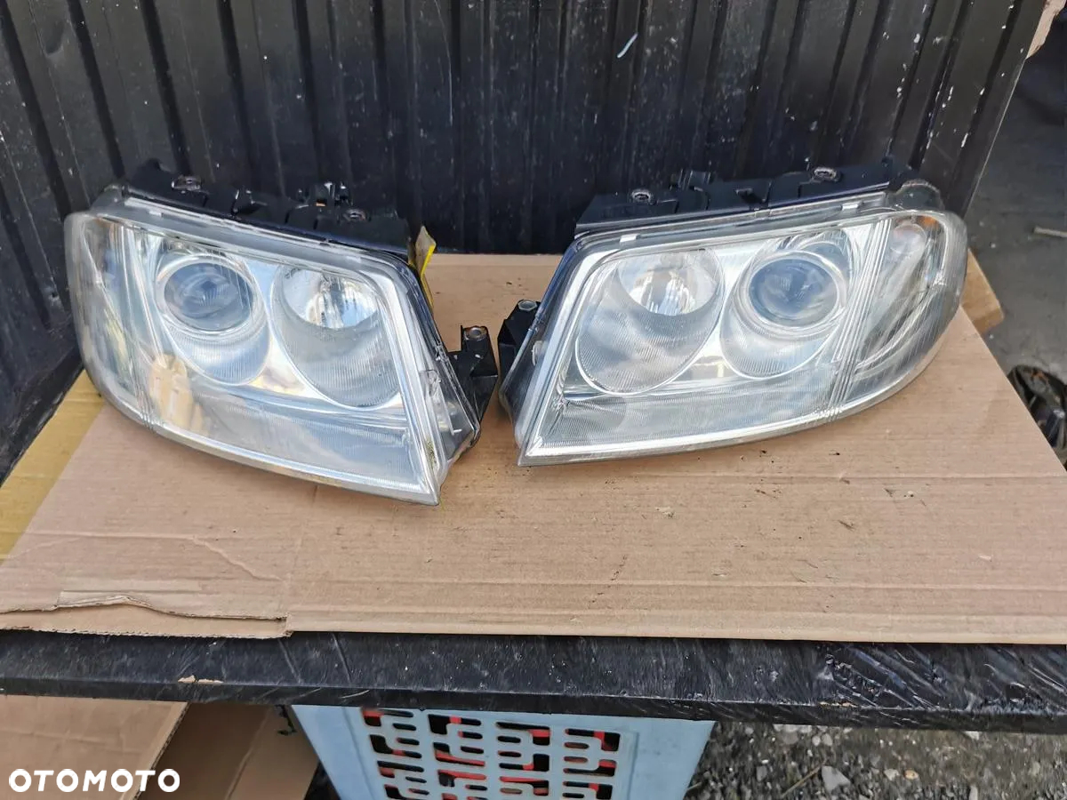 VW PASSAT B5 FL LAMPY PRZÓD PRZEDNIE LEWA PRAWA KOMPLET WYSYŁKA - 2