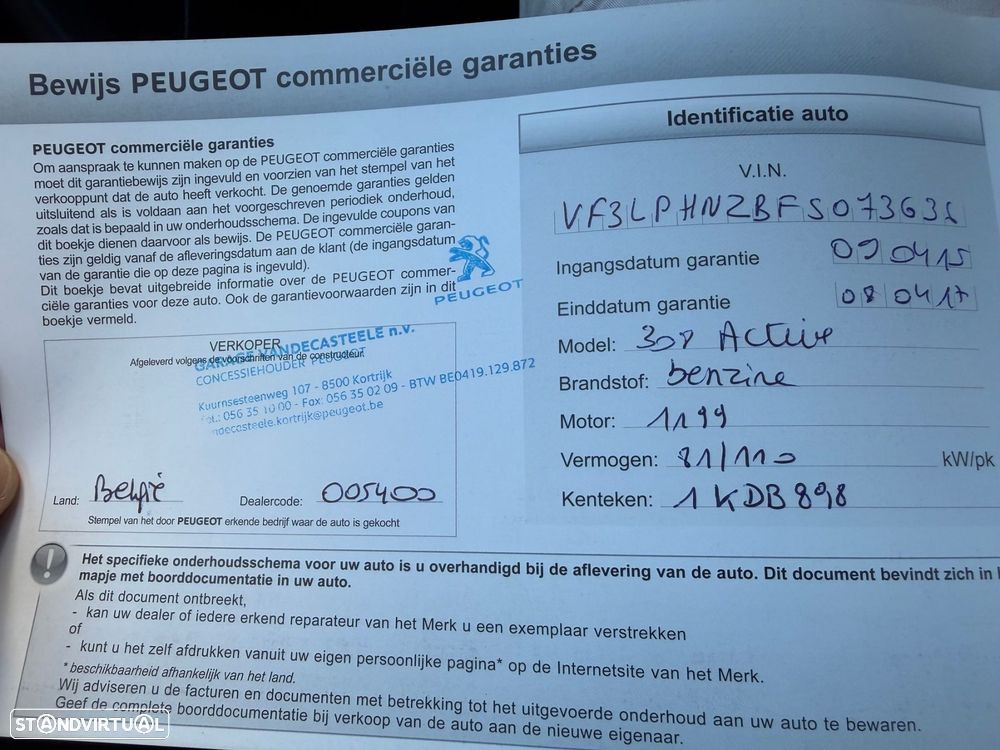 Peugeot 308 1.2 PureTech Active - 37