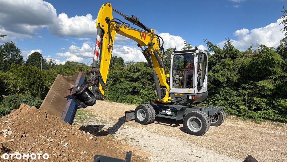 Wacker Neuson Koparka Kołowa 6 TON Wacker NEUSON 6503 -2 Pług Ramię Long 3 Łamane POWERTILT Lenhoff Klimatyzacja łyżki przedsiębierne MS03 6503 ew65 wiertnica  Takeuchi TB175W Yanmar B75W widły grabie - 5