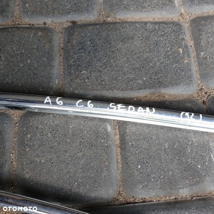 AUDI A6 C6 SEDAN LISTWA DACHOWA CHROM LEWA PRAWA   05R - 2