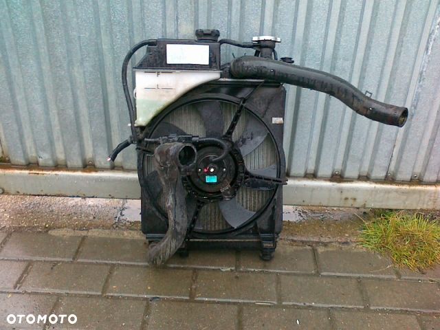 HYUNDAI GETZ 1.3 02-05 CHŁODNICA Z WENTYLATOREM - 1