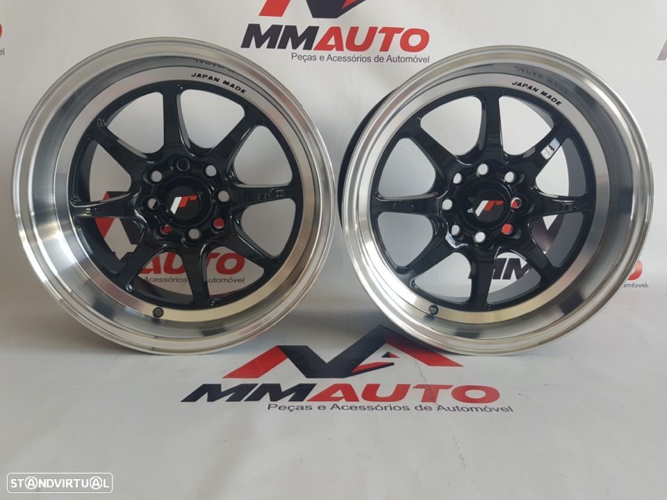 Jantes Japan Racing TF2 Black 15 - 1