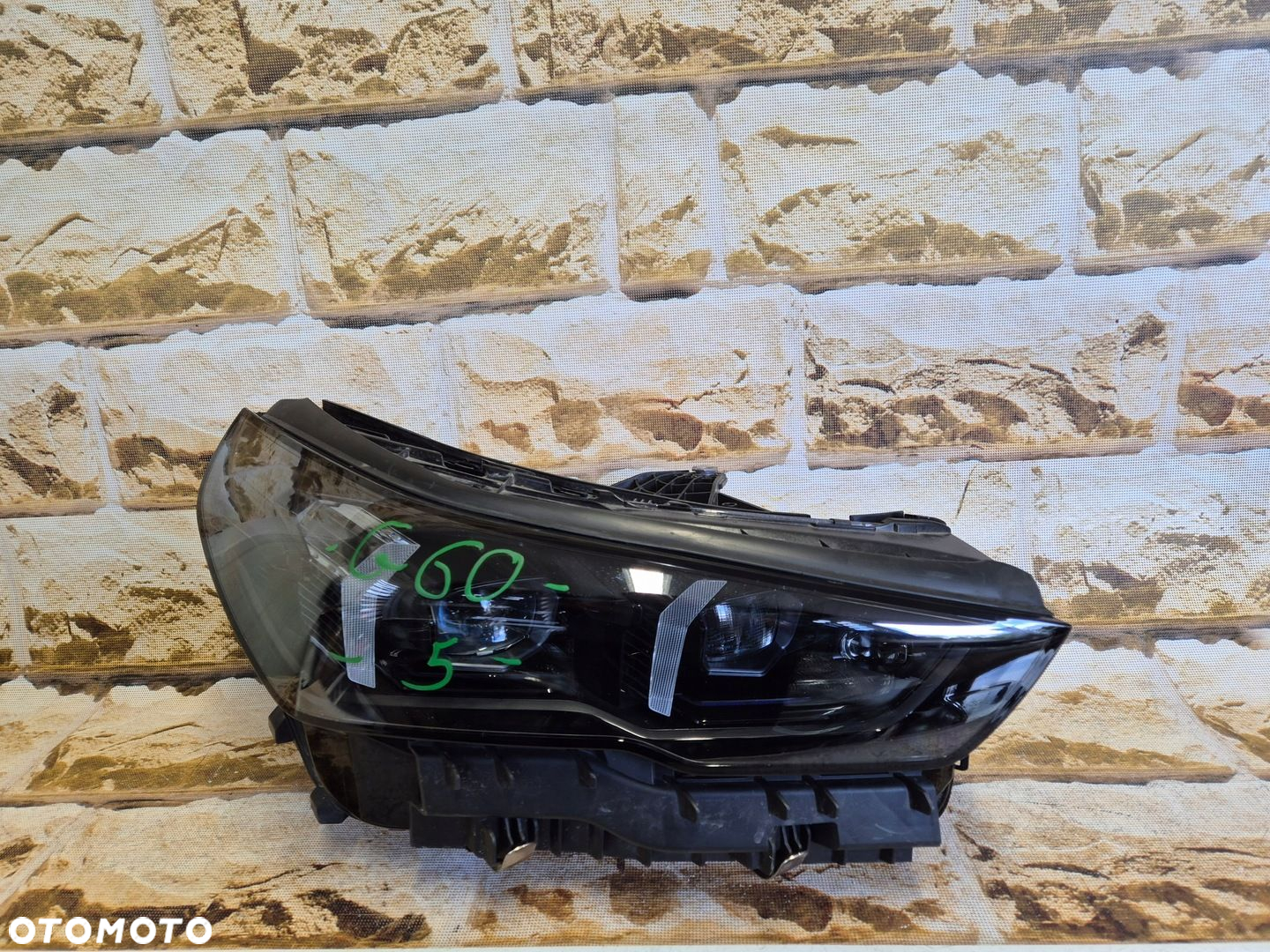 bmw 5 g60 laser led shadow line ciemna europa prawa - 16
