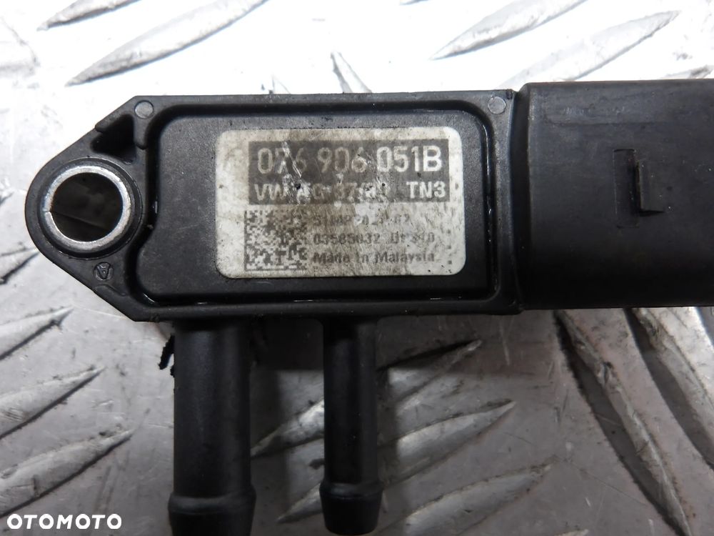 VW PASSAT B6 KOMBI 1.6TDI 2009r. CZUJNIK CIŚNIENIA SPALIN 076906051B - 4