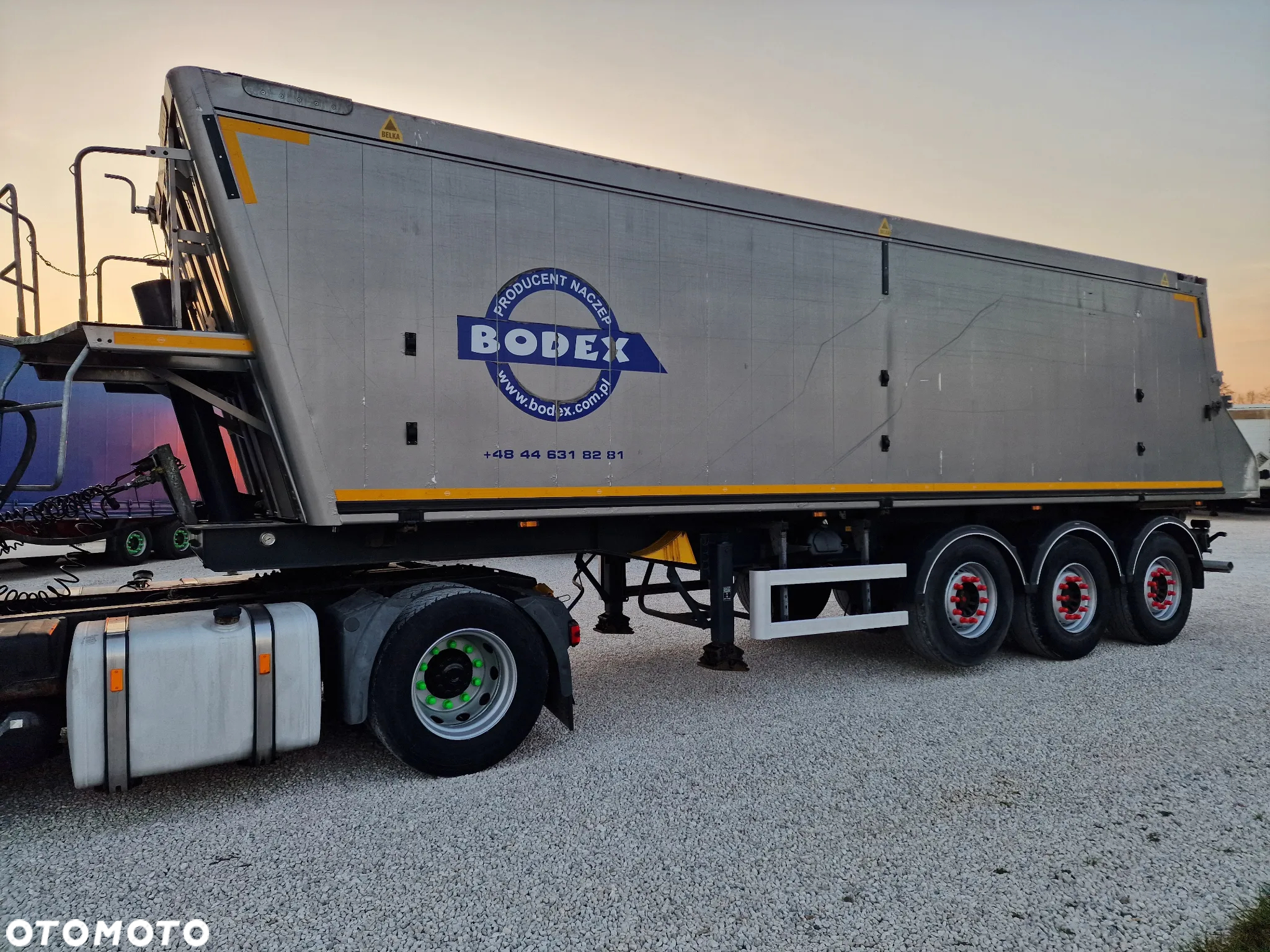 Bodex Naczepa WYWROTKA 42m2 - SAF - OŚ PODNOSZONA - ORYGINAŁ - 20