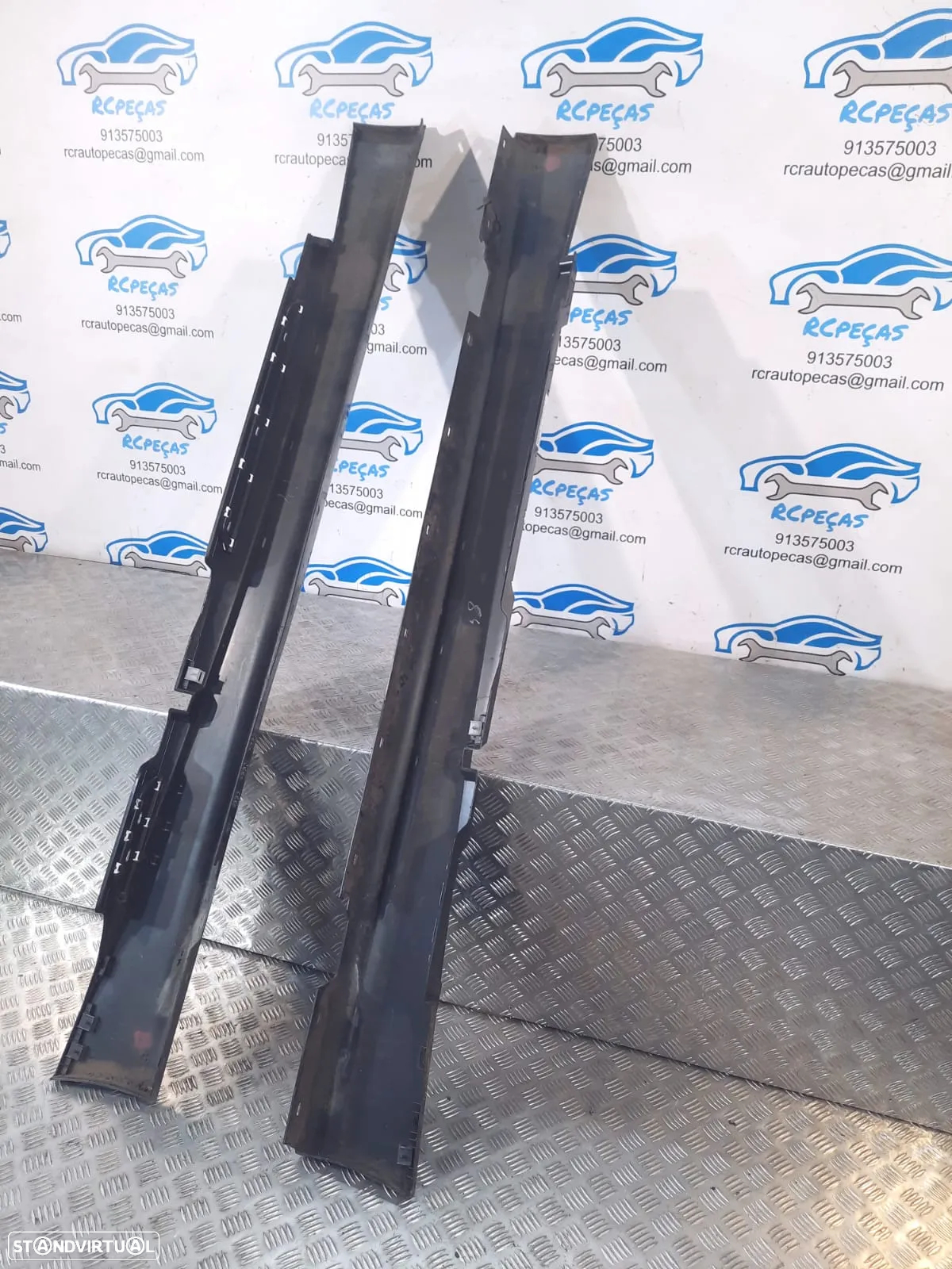 EMBALADEIRA EMBALADEIRAS ESQUERDA DIREITA BMW SERIE 1 E87 51770032949 0032949 51770032948 0032948 SAIA SAIAS LATERAL LATERAIS - 9
