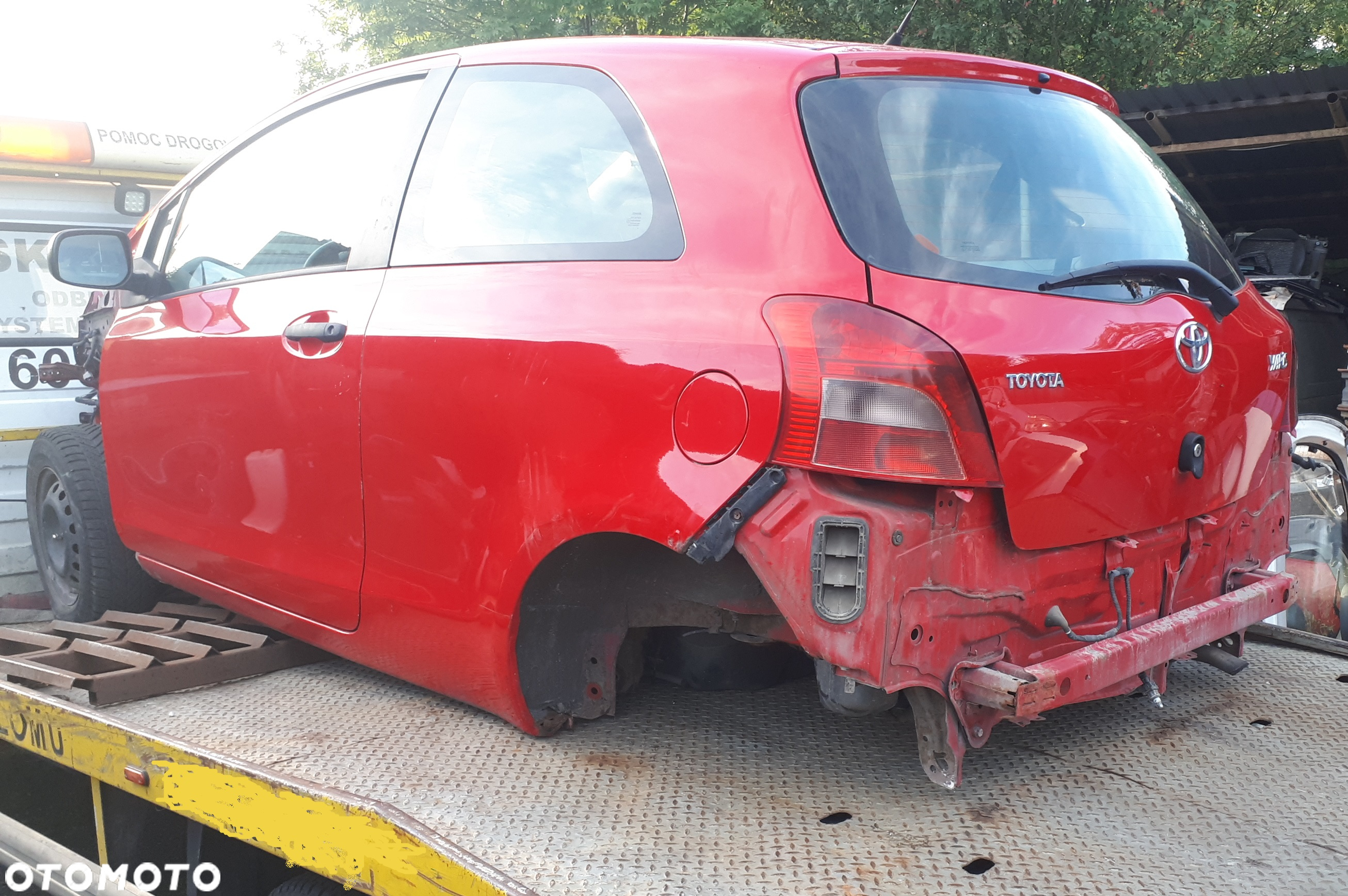 Toyota Yaris II drzwi szyby skrzynia zawieszenie koła - 2