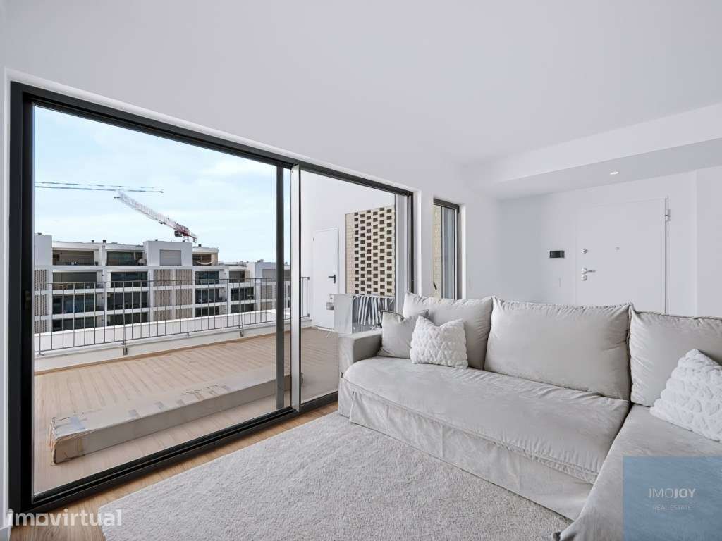 Apartamento T2 Novo no Condomínio 'ELOU' em Loures - Grande imagem: 3/24