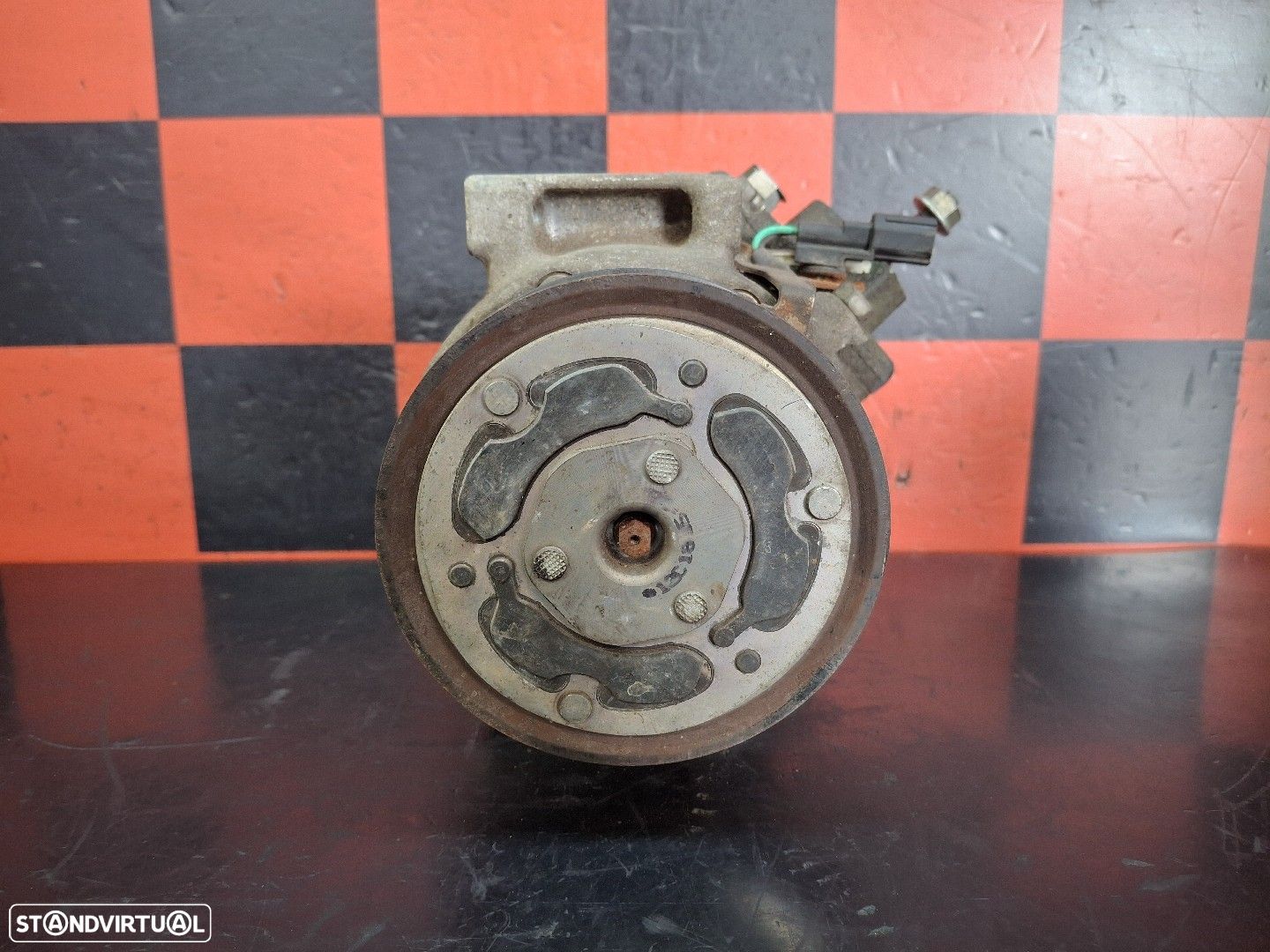 Compressor Do Ar Condicionado Ford Transit Custom V362 Caixa (Fy, Fz) - 1