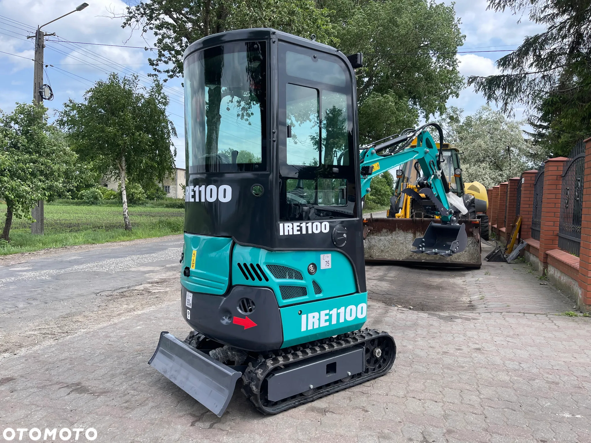 Yanmar Minikoparka IRE 1100 IRE 1100 KG*Pług,Pełna oszklona kabina,2025 ROK_FABRYCZNIE NOWA! - 26