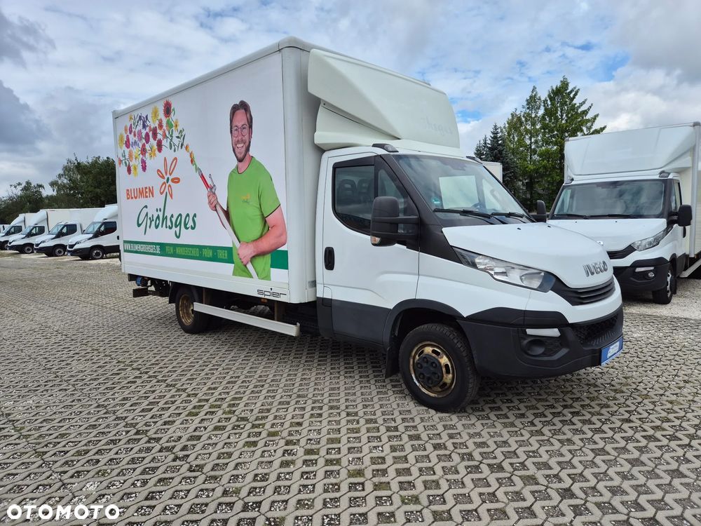 Iveco Daily 50C18 / 35C18 3.0 HPi Hi-Matic, kontener 4.38m x 2.25m x 2.38m , winda 750KG, klimatyzacja, webasto, pneumatyka, HAK 3.5T - 3