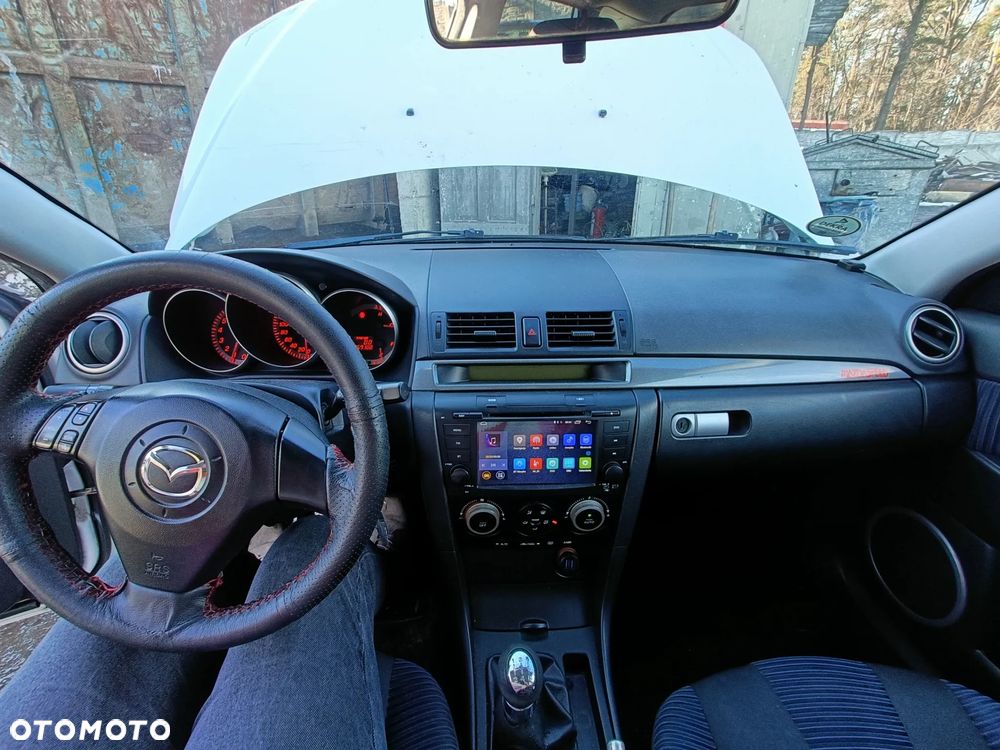 MAZDA 3 I BK 03-06 2005 r. SPORT deska rozdzielcza + pasy lewy i prawy przód + moduł + AIRBAG * - 1