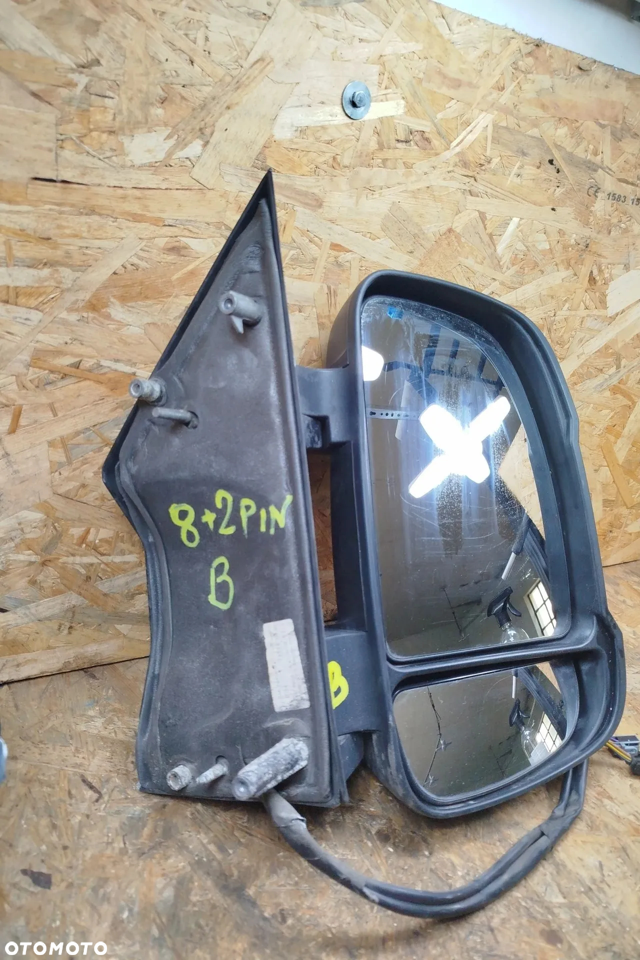 Fiat Ducato III Boxer Jumper II 06-22r lusterko prawe 8+2 PIN elektryczne NR. "B" EUROPA - 2