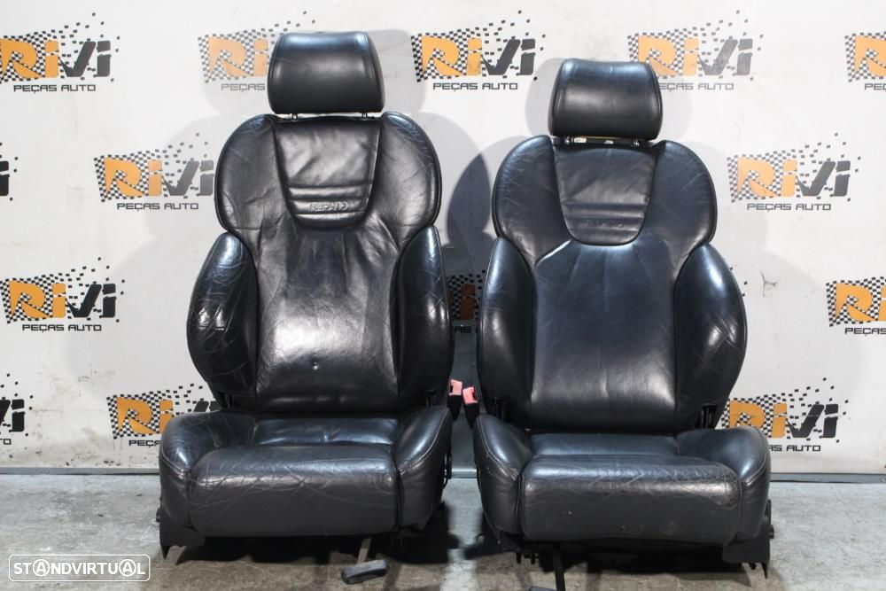 Bancos Audi S3 A3 8L Recaro em Pele - Aquecidos - 2