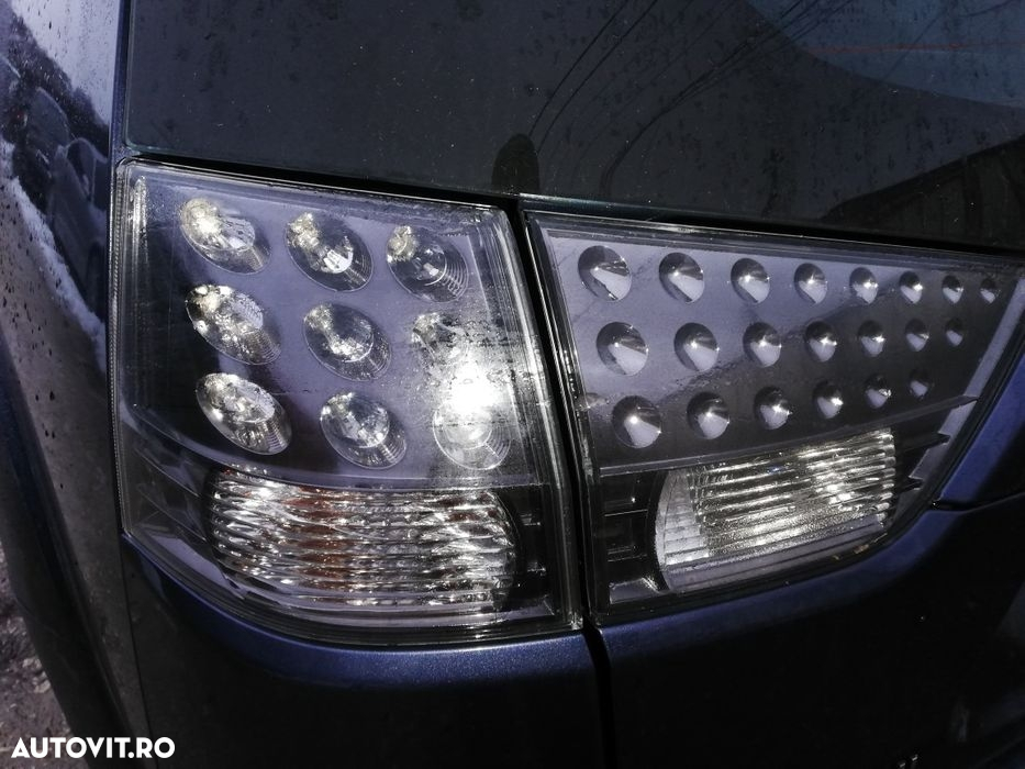 Trapa turelă top bara bari longitudinale plafon Mitsubishi Outlander 2 2007 2008 2009 2010 2011 2012 diesel / benzina - 4