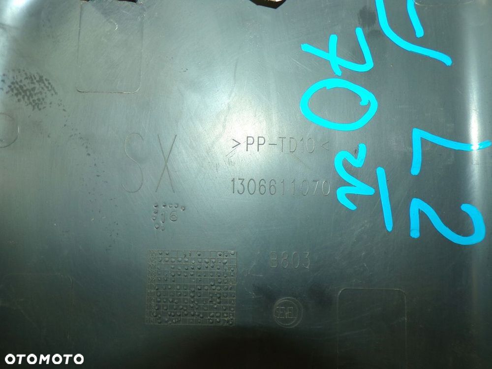 DUCATO BOXER JUMPER 06- LISTWA LEWA NA TYLNY BŁOTNIK DO L2 SZARA - 4