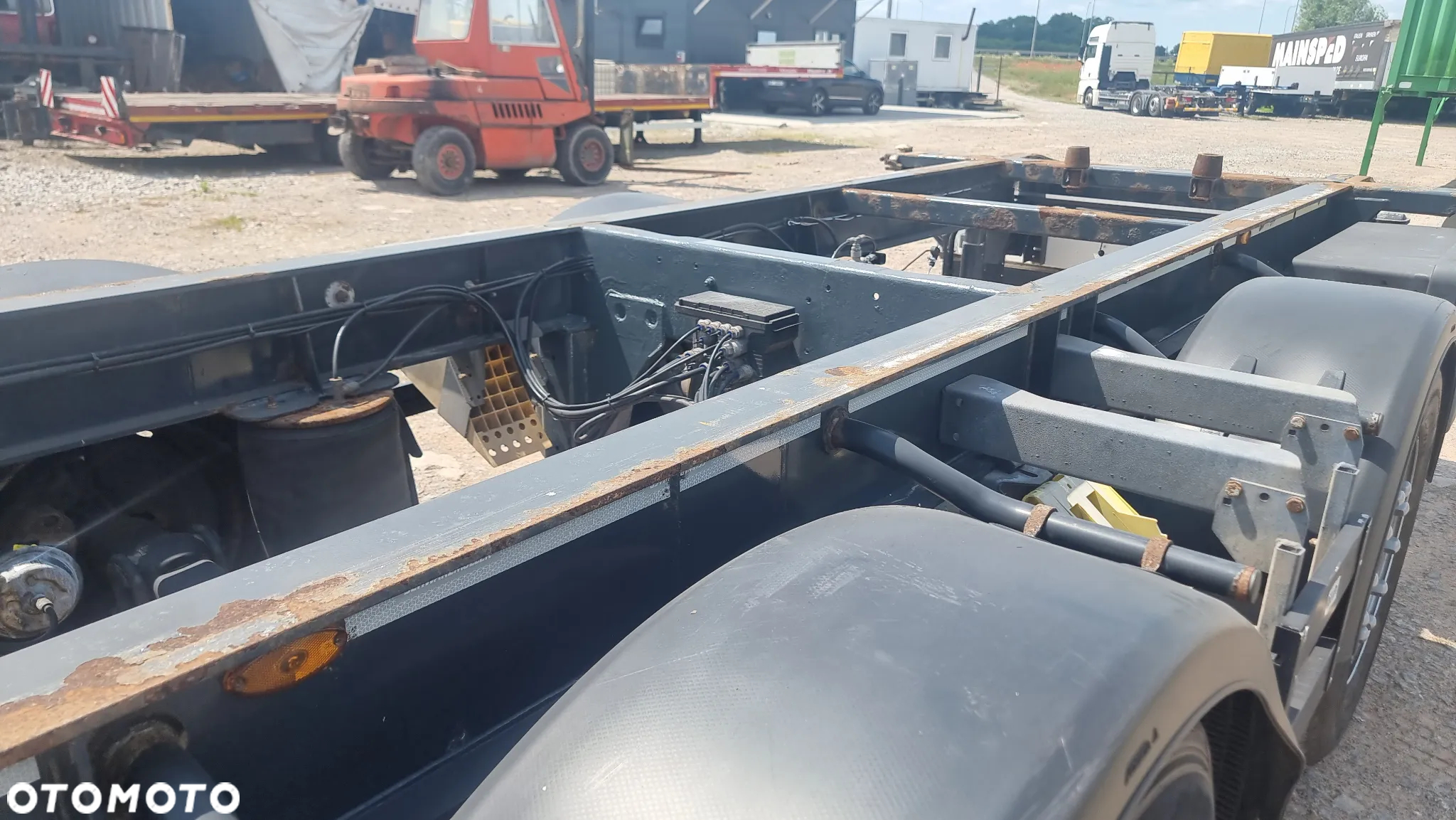 Schwarzmuller 25.500zł netto TANDEM BDF 7.45-7.80m SCHWARZMULLER DHL/DACHSER/DPD GÓRNY ZACZEP  2017ROK OPONY 385/55R22.5 HAMULCE TARCZOWE osie BPW ECO PLUS MOŻLIWOŚĆ TRANSPORTU - 6