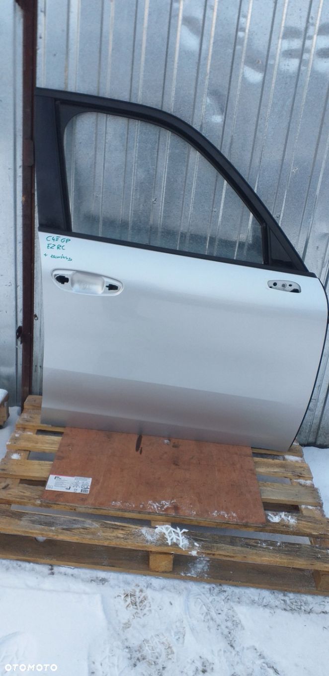 CITROEN C4 II GRAND PICASSO 13- Drzwi prawy przód  zawiasy EZRC - 1