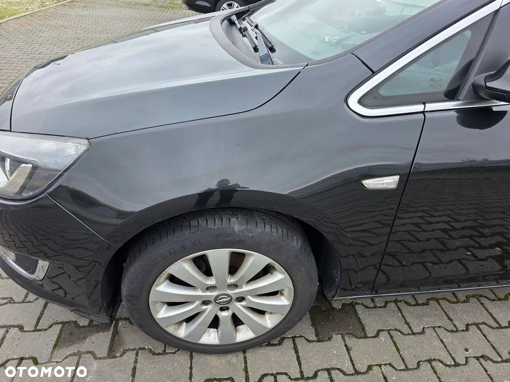 OPEL ASTRA J IV 4 LIFT BŁOTNIK LEWY PRZEDNI KOMPLETNY ORYGINAŁ LAKIER Z22C - 1
