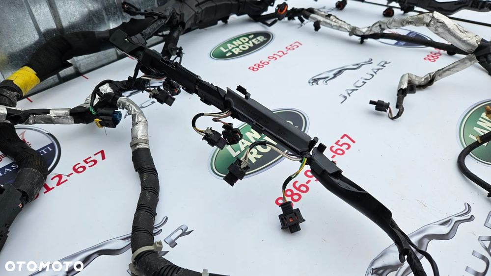 Jaguar XJ 351 LIFT 2015-2019 3.0 SC 306PS 340 KM  Instalacja silnika Wiązka Przewody GX53-12C508-BB - 4
