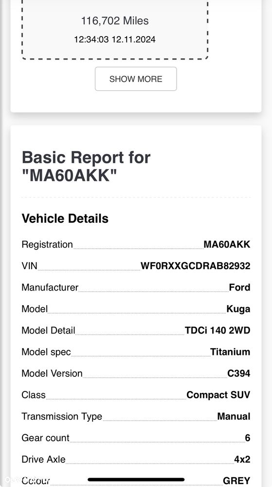 Silnik kompletny  FORD Kuga Cmax 2.0 TDCI UFDA UFDB 140K - 13