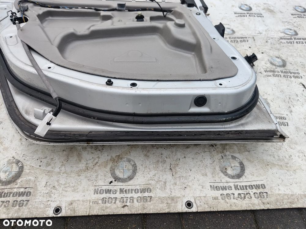BMW E61 Drzwi Lewe tylne tył Titansilber 354 w kolor - 9