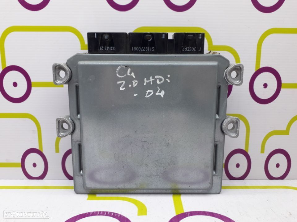 Centralina Citroën C4 2.0 Hdi 136 Cv de 2004 - Ref: HW9655534080 - NO400021 - 3