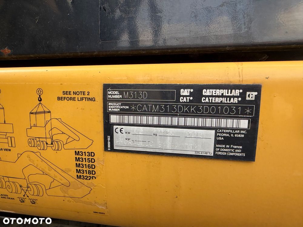 Caterpillar 313d - 13