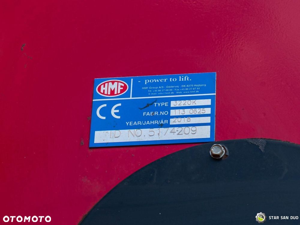 Mercedes-Benz AROCS 3345 6x6 HMF 3220 K hds Żuraw wywrotka - 24