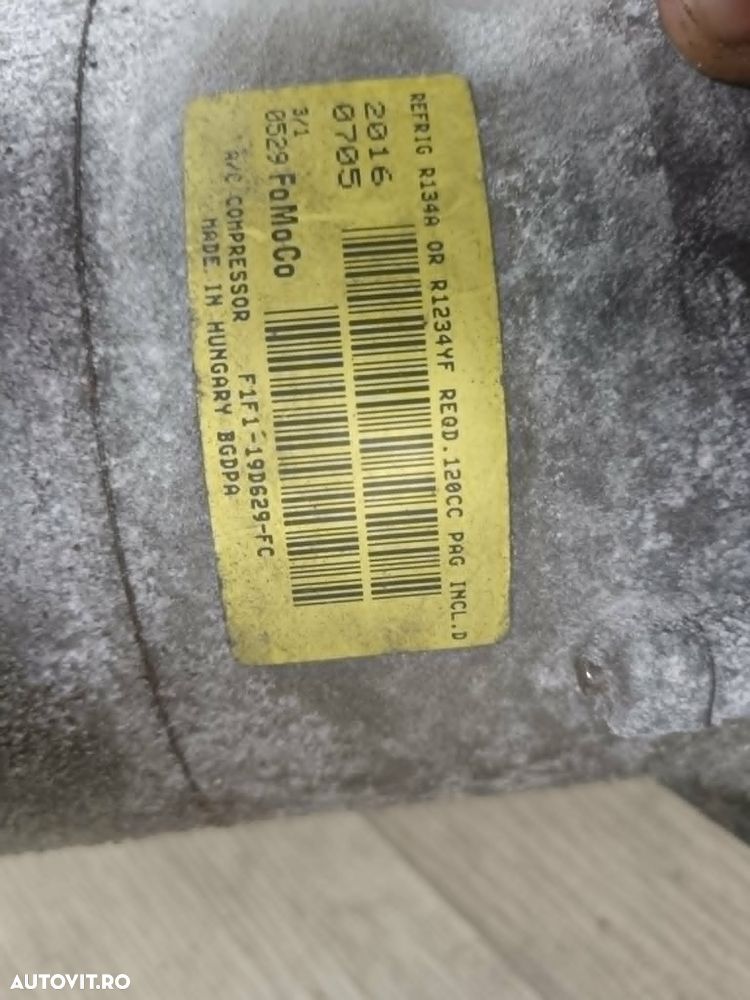 COMPRESOR AC FORD FOCUS 3 1.0 ECOBOOST f1f1 19d629 fc - 3