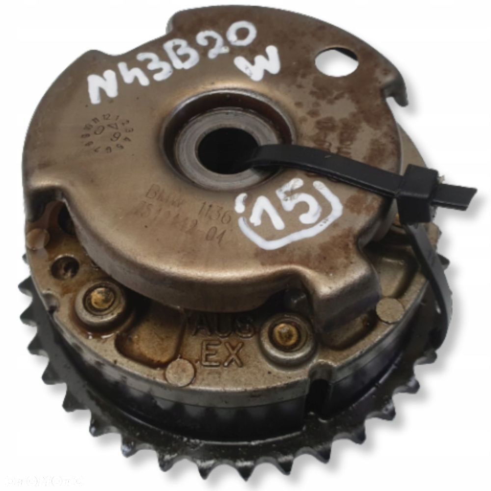 KOŁO FAZ ROZRZĄDU BMW E87 E90 2.0 i wariator VANOS WYDECHOWY 7540442-04 - 13
