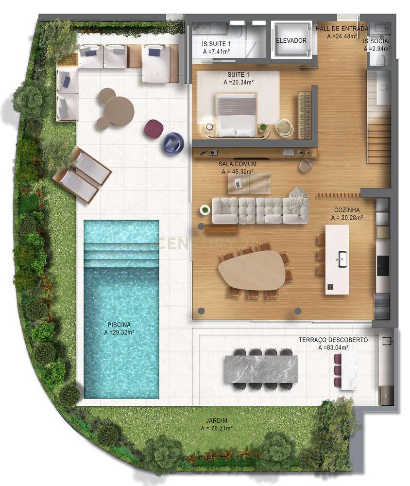 The Principado Cascais - T4 Duplex - Luxo e Exclusividade na Prestigia - Grande imagem: 5/9