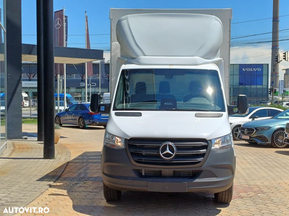 Mercedes-Benz Sprinter 317 Sasiu cu prelata culisanta si sistem de intindere si paravant - 4