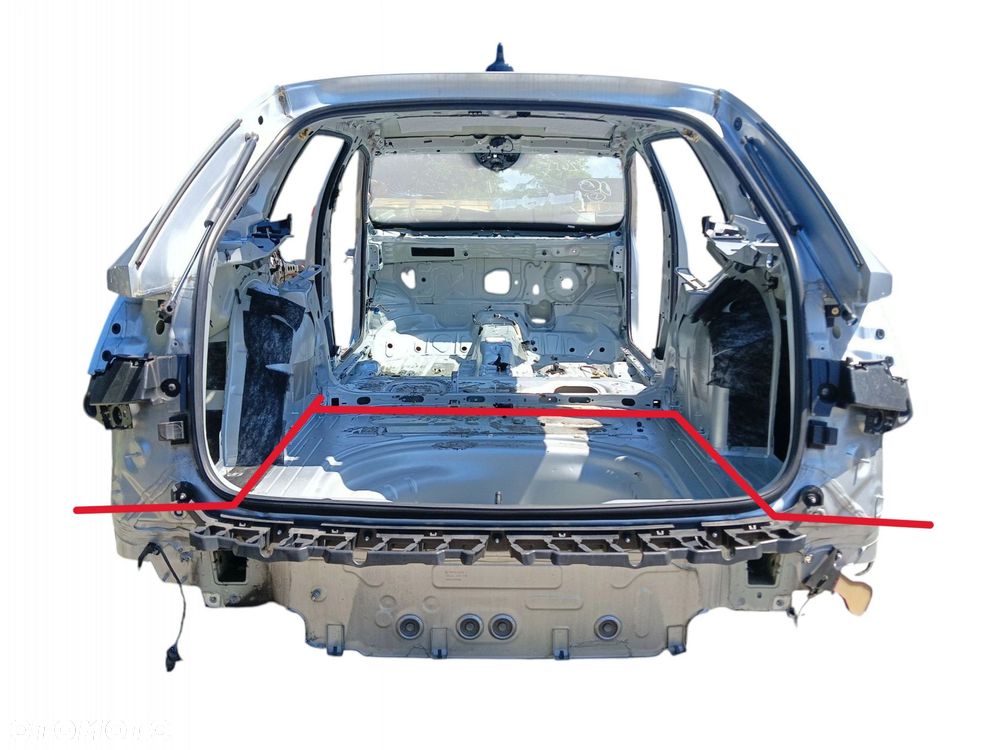 PAS TYLNY WANNA SKODA OCTAVIA IV KOMBI LAK: LA7W (19-24) - 1