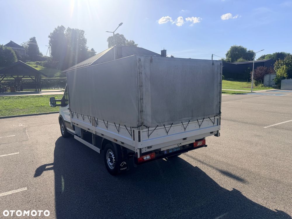 Ford FORD TRANSIT 350 PLANDEKA L3 2.0 DIESEL 170 KM • 2021 • 89 827 KM • ŁADOWNOŚĆ 1375 KG • FV 23% • SALON POLSKA • SERWIS ASO • PEŁNA EKSPERTYZA • GWARANCJA - 16
