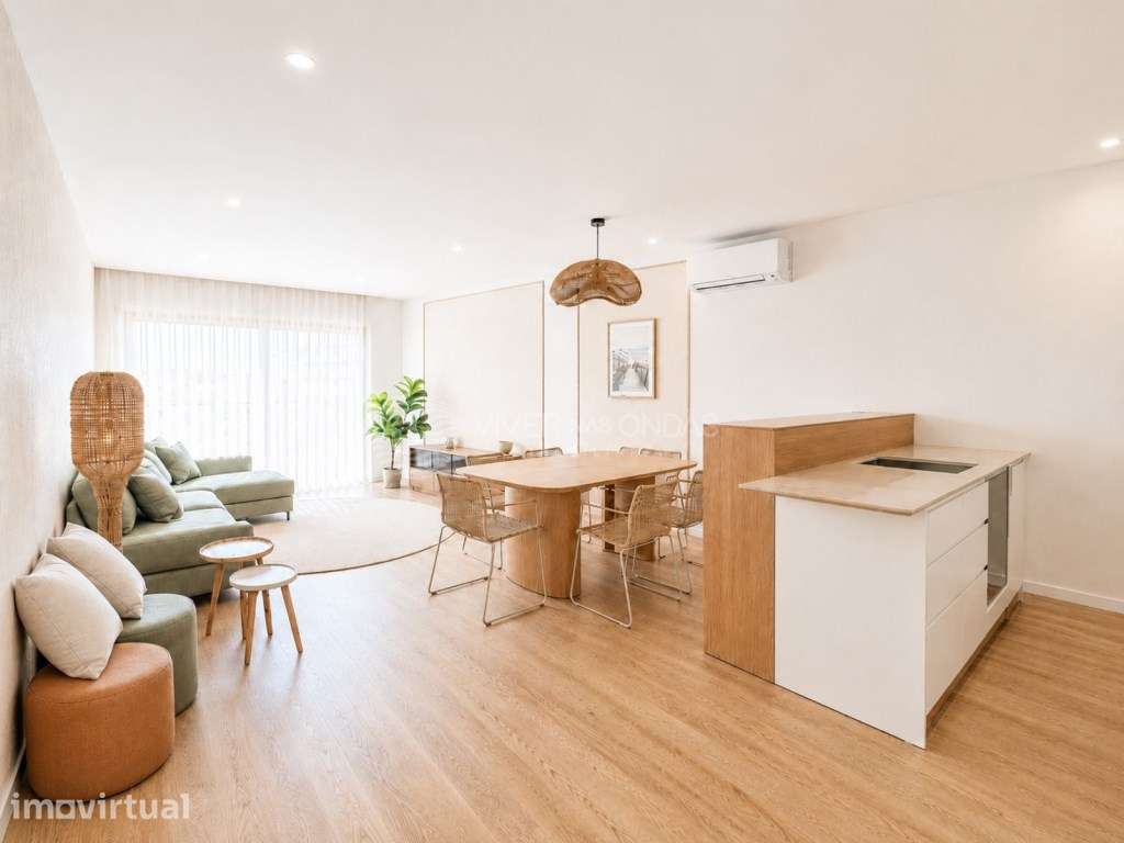 OFERTA EXCLUSIVA da decoração e do mobiliário. Apartamento T2 c/ du... - Grande imagem: 2/42