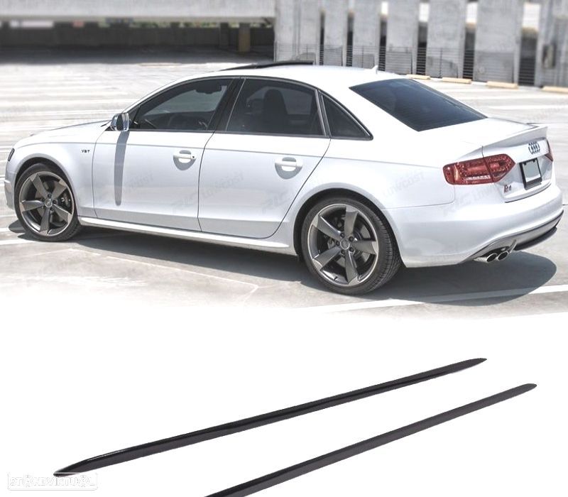 FRISO LATERAL PARA EMBALADEIRAS LOOK S - LINE PARA AUDI A4 B8 08-11 - 1