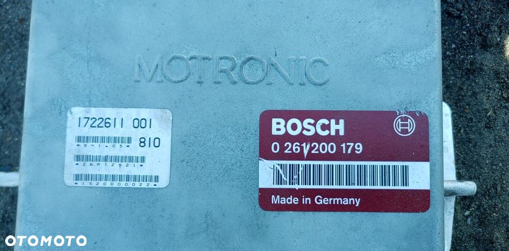 MODUŁ STEROWNIK 7 II E32 3.5 12V 1722611 0261200179 BMW 1986-1994 - 2