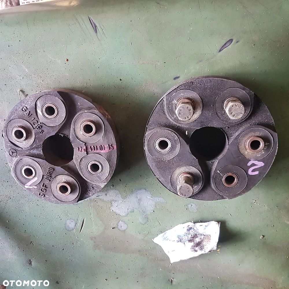 wał podpora wału tłumik drgań mercedes w124 w220. posiadam wszystkie części - 5