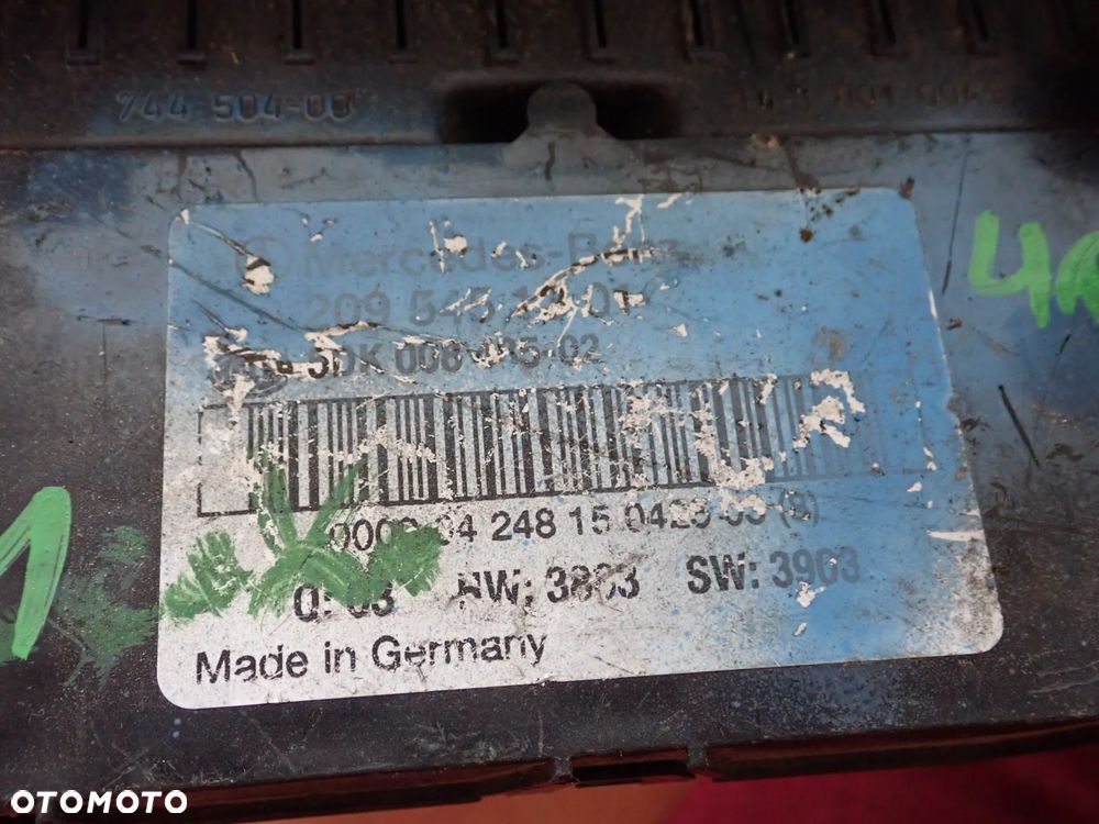 MERCEDES CLK W209 MODUŁ STEROWNIK SAM A2095451301 - 4