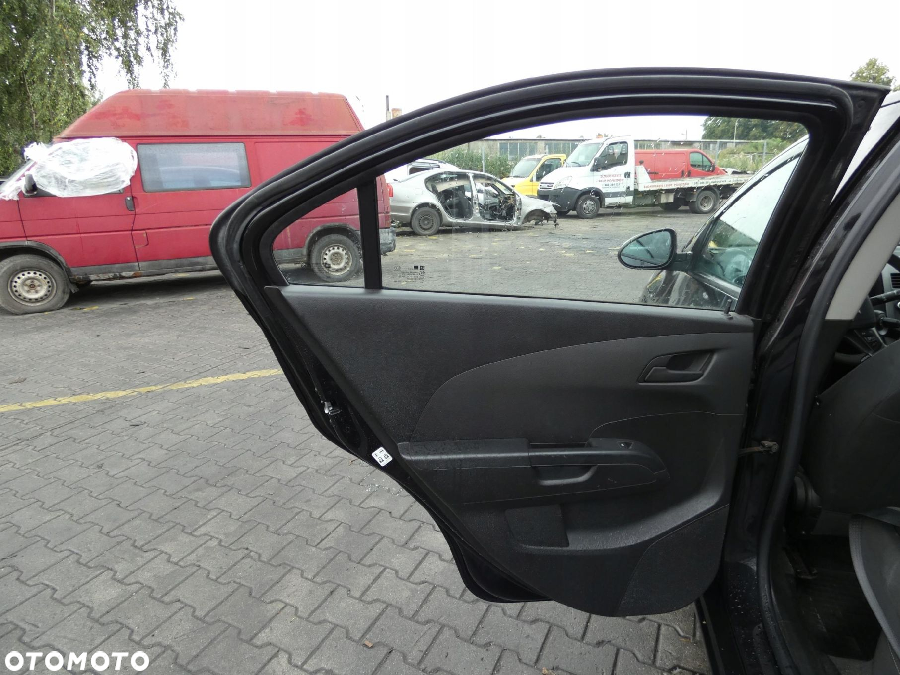 Gar Kompletne Drzwi Lewy Tył Chevrolet Aveo T300 Sedan 2011-2014 - 2