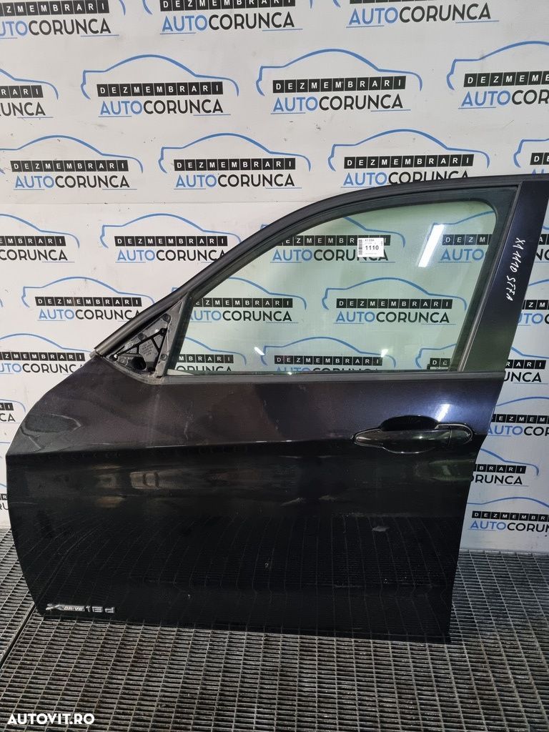 Usa Stanga Fata BMW X1 E84 2009 - 2012 SUV 4 Usi Negru (1110) - 1